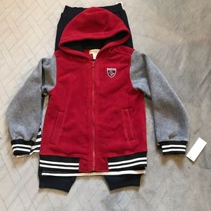 NWT Kids Headquarter 3 piece hoodie Set Sz 6